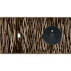 MODELEC - Façade Fascination Laiton Fauve Double Horizontale B1 Pc