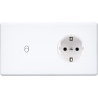 MODELEC - Façade Hitera Blanc Soft Touch Soft Double Horizontale B1 Pck