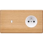 MODELEC - Façade Hitera Chene Clair Double Horizontale B1 Pc