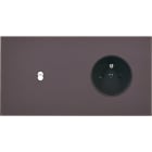 MODELEC - Façade Désir Anthracite Mat Double Horizontale B1 Pc