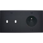 MODELEC - Façade Confidence Laiton Noir Mat Double Horizontale B2 PC à Vis