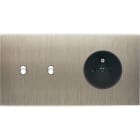 MODELEC - Façade Confidence Laiton Acier Double Horizontale B2 Pc