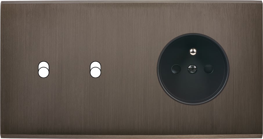 MODELEC - Façade Confidence Laiton Canon De Fusil Double Horizontale B2 Pc