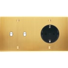 MODELEC - Façade Confidence Laiton Satine Double Horizontale B2 PCK Vis