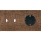 MODELEC - Façade Fascination Laiton Coslan Double Horizontale B2 PCK Mag