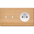 MODELEC - Façade Hitera Chene Clair Double Horizontale B2 Pc