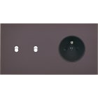 MODELEC - Façade Désir Anthracite Mat Double Horizontale B2 Pc