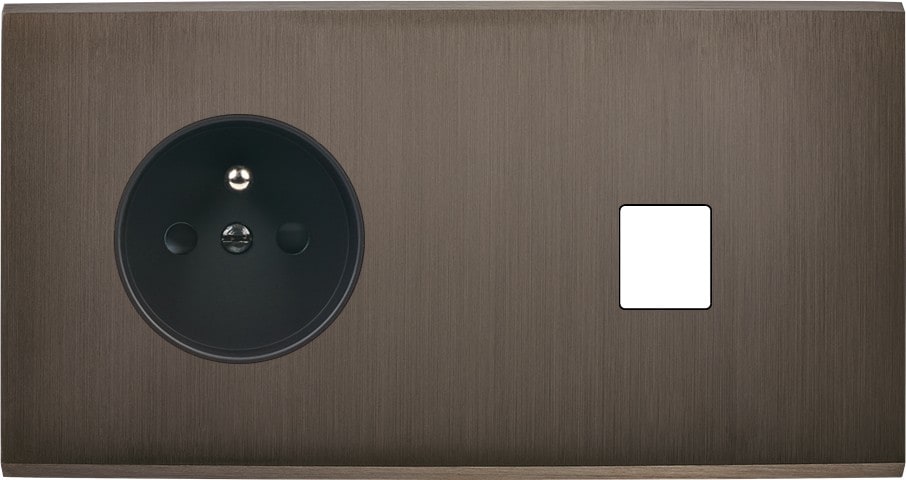 MODELEC - Façade Confidence Laiton Canon De Fusil Double Horizontale PC M1