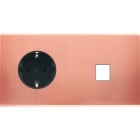 MODELEC - Façade Confidence Laiton Cuivre Satine Double Horizontale PCK M1