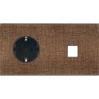 MODELEC - Façade Fascination Laiton Coslan Double Horizontale PCK M1 Mag
