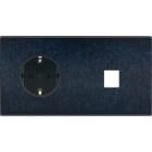 MODELEC - Façade Fascination Laiton Ombre Double Horizontale PCK M1 Mag