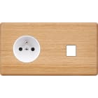 MODELEC - Façade Hitera Chene Clair Double Horizontale PC M1