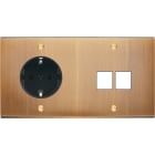 MODELEC - Façade Confidence Laiton Bronze Double Horizontale PCK M2 V