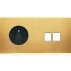 MODELEC - Façade Confidence Laiton Sat Double Horizontale PC M2