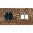 MODELEC - Façade Fascination Laiton Atlas Double Horizontale PCK M2 Mag