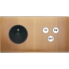 MODELEC - Façade Confidence Laiton Vieux Bronze Double Horizontale PC C3