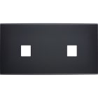 MODELEC - Façade Confidence Laiton Noir Double Horizontale M1 M1