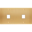 MODELEC - Façade Confidence Laiton Brosse Double Horizontale M1 M1 à Vis