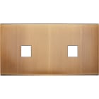 MODELEC - Façade Confidence Laiton Vieux Bronze Double Horizontale M1 M1