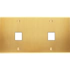 MODELEC - Façade Confidence Laiton Satine Double Horizontale M1 M1 à Vis