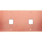 MODELEC - Façade Confidence Laiton Cuivre Satine Double Horizontale M1 M1 à Vis