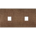 MODELEC - Façade Fascination Laiton Coslan Double Horizontale M1 M1