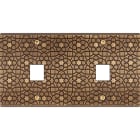MODELEC - Façade Fascination Laiton Atlas Double Horizontale M1 M1 à Vis