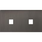 MODELEC - Façade Empreintes ANGLE Canon de Fusil Double Horizontale 1 Média 1 Média, mag