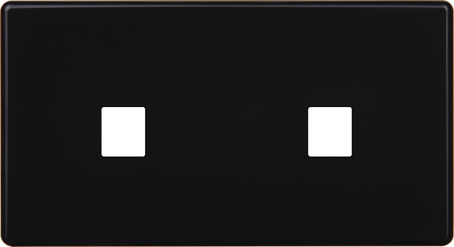 MODELEC - Façade Hitera Noir Soft Double Horizontale M1 M1