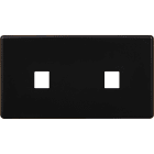MODELEC - Façade Hitera Noir Soft Double Horizontale M1 M1
