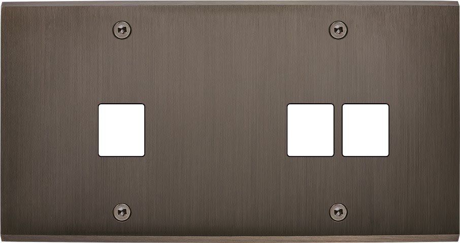MODELEC - Façade Confidence Laiton Canon De Fusil Double Horizontale M1 M2 à Vis
