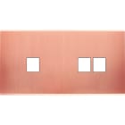 MODELEC - Façade Confidence Laiton Cuivre Satinedouble Horizontale M1 M2