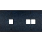 MODELEC - Façade Fascination Laiton Ombre Double Horizontale M1 M2 à Vis
