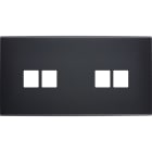 MODELEC - Façade Confidence Laiton Noir Double Horizontale M2 M2
