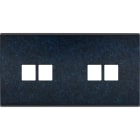 MODELEC - Façade Fascination Laiton Ombre Double Horizontale M2 M2