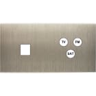 MODELEC - Façade Confidence Laiton Acier Double Horizontale M1 C3