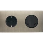 MODELEC - Façade Confidence Laiton Acier Double Horizontale PCK SC Magnetique