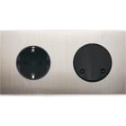 MODELEC - Façade Confidence Laiton Nickel Satine Double Horizontale PCK Sc