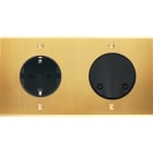 MODELEC - Façade Confidence Laiton Satine Double Horizontale PCK SC Vis