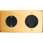 MODELEC - Façade Confidence Laiton Or Miroir Double Horizontale PCK SC à Vis