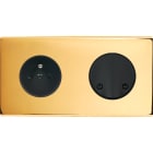 MODELEC - Façade Confidence Laiton Or Miroir Double Horizontale PC SC Magnetique