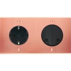 MODELEC - Façade Confidence Laiton Cuivre Satine Double Horizontale PCK SC Vis