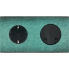 MODELEC - Façade Fascination Laiton Jade Double Horizontale PCK SC Mag