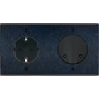 MODELEC - Façade Fascination Laiton Ombre Double Horizontale PCK SC Vis