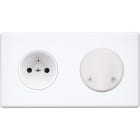 MODELEC - Façade Hitera Blanc Soft Double Horizontale PC Sc