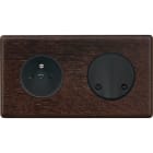 MODELEC - Façade Hitera Chene Fonce Double Horizontale PC Sc