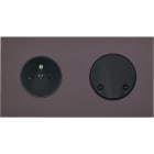 MODELEC - Façade Désir Anthracite Mat Double Horizontale PC Sc