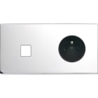 MODELEC - Façade Confidence Laiton Chrome Double Horizontale M1 PC
