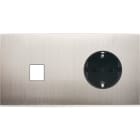 MODELEC - Façade Confidence Laiton Nickel Satine Double Horizontale M1 PCK