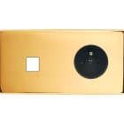 MODELEC - Façade Confidence Laiton Or Miroir Double Horizontale M1 PC